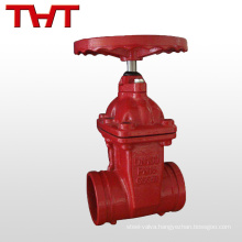 NPT fire protection 50mm gate valve price
